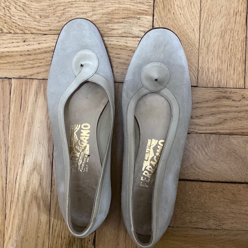 Ferragamo vintage flats